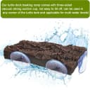 Turtle Basking Platform — Fish Tank Aquarium Tortoise Climbing Platform with 3 Suction Cups