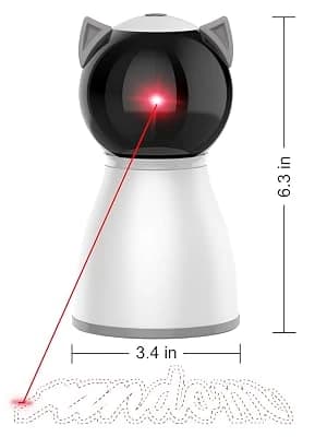 Interactive Cat Toys Laser for Indoor Cats — Package included: