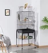 64-Inch Open Top Bird Cage for Parakeets and Cockatiels — collection imagery