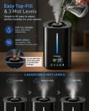 1.32 Gal / 5L Reptile Fogger Humidifier with Dual Hose