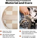 Snackpack Double Insulated Dog Treat Pouch – 1.5 Cup Capacity