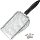 Cat Litter Scoop — Sturdy Litter Cleaner Corner Shovel