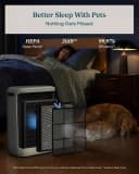 Smart Pet Air Purifier for Home Pets Large Room