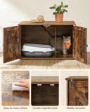 Cat Litter Box Enclosure — End Table