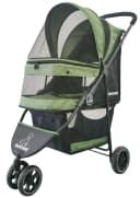 3 Wheel Pet Stroller Best Lightweight Foldable Compact Portable Jogger All Terrain Travel Pet Gear Puppy Kitty
