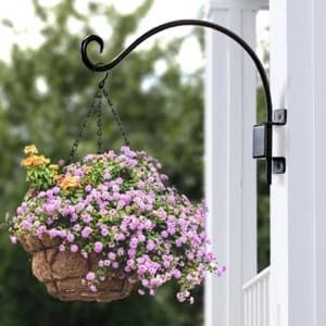 Bird Feeder Hanger Outdoor: 16" Swivel Heavy Duty Wall Mount Bracket — collection imagery