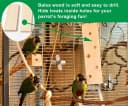 Bird Chew Toys Large Untreated Balsa Wood 10 Pack