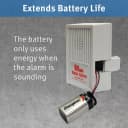 The 110 dB Water Alarm w/Detachable Sensor for Hard-to-Reach Areas (BWD-HWA)