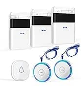 5 Pack Water Leak Detectors for Home — 100dB Water Sensor Alarm for Basement — collection imagery