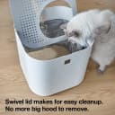 Top-Entry Cat Litter Box — Leak-Proof