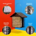 Double Suet Cake Feeder — Weather Guard