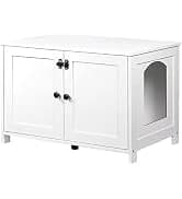 Litter Box Enclosure — Cat Litter Box Furniture with Removable Divider — collection imagery