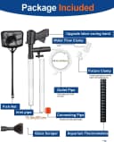Aquarium Gravel Cleaner Vacuum Fish Tank Cleaner Tools Kit