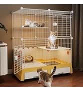 Guinea Pig Cage — Indoor Habitat Cage with Waterproof Plastic Bottom — collection imagery