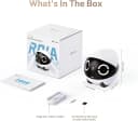 ROLA Mini Pet Camera Robot: 2K FamilyBot Mobile Home Companion