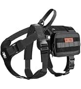 Service Dog Vest Harness, Service Dog Cape Guardian Dog Backpack Harness with Pouches Dog Saddle Bag for Small — collection imagery