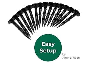 Koi Pond Netting Kit 15 x 20 ft Black Heavy Duty Woven Fine Mesh Net Cover for Leaves - Protects Koi Fish from — Koi Friendly
