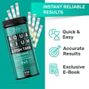 Aquarium Test Strips - 9-in-1 Aquarium Test Kit with eBook - Aquarium Water Test Kit with Quick and Accurate