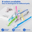 Dog Toothbrush Set of 8 - Dual Headed