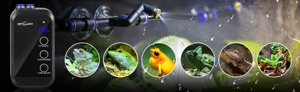 Reptile Humidifier — Mini Automatic Misting System for Reptile Terrariums — collection imagery