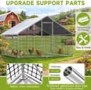 Large Walk-in Chicken Coop with Chicken Run