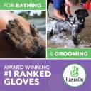 Flexible Rubber-Nodule Pet Grooming Gloves