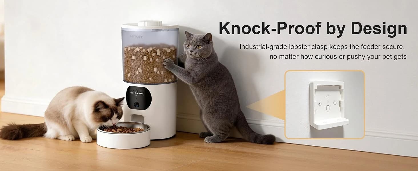 Automatic Cat Feeder with 2K Camera — product details