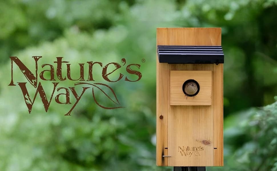 Nature’s Way Cedar Bluebird House for Outdoor Nesting — A Purpose‑Built Nesting Home Made for Healthy Bluebird Families