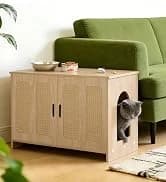 Litter Box Enclosure — Cat Litter Box Furniture with Removable Divider — collection imagery