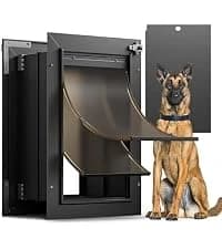 All Aluminum Dog Door for Exterior Door — Large Doggy Door — collection imagery