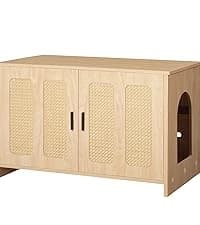 Litter Box Enclosure — Cat Litter Box Furniture with Removable Divider — collection imagery