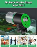 Automatic Fish Feeder for Aquarium Easy Setup & 4 Timers