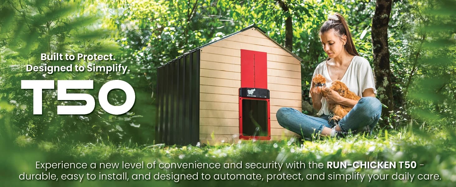 Door T50 – Automatic Chicken Coop Door Opener — product details