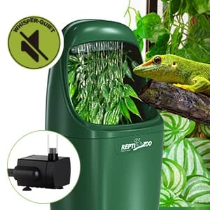 Reptile Waterfall Automatic Reptile Drinking Fountain Water Dispenser — collection imagery