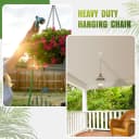 4-Pack 25.5 Inch Hanging Chain with Hooks for Hanging Bird Feeders