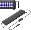 11 W Terrarium Light for 12" to 18" Terrarium Extendable Reptile Tank Light with Full Spectrum Brilliant White — Pattern Name: Basic / Size: 12-18 Inch (11W)
