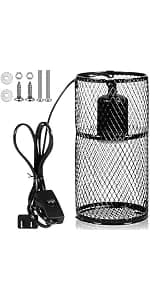 2 Pcs Reptile Heat Lamp Guard Anti Scald — product details