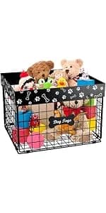 Dog Toy Basket Metal — Dog Toy Box — product details