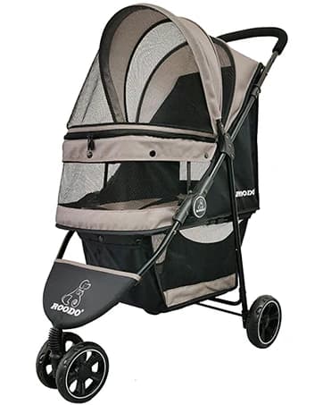 3 Wheel Pet Stroller Best Lightweight Foldable Compact Portable Jogger All Terrain Travel Pet Gear Puppy Kitty — collection imagery