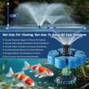 Pond Fountain Aerator — 1HP 110V 15000 GPH Fountain Pump