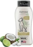 USA Dry Skin and Itch Relief Pet Shampoo for Dogs – Oatmeal Formula with Coconut Lime Verbena Scent & Pet