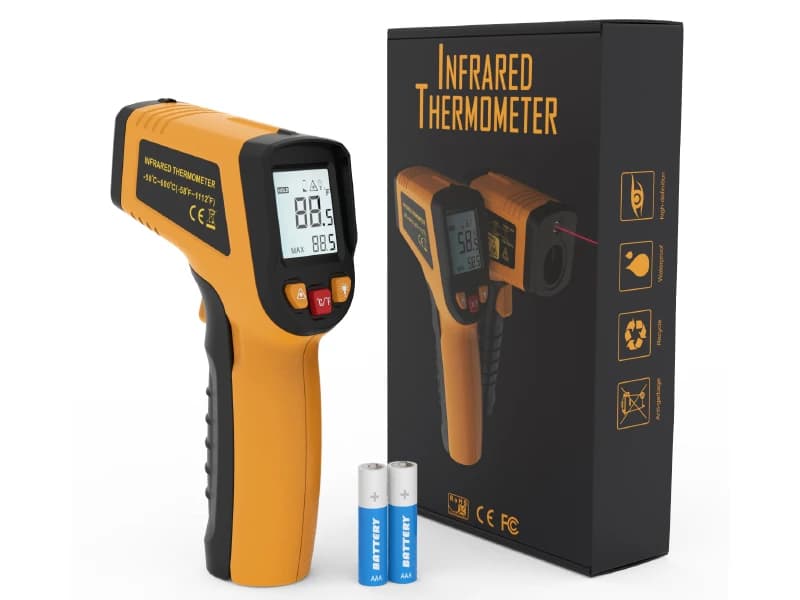 Infrared Thermometer Gun — -58℉ to 1112℉ — product details