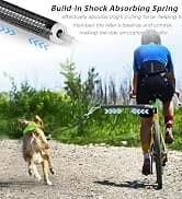 Dog Bike Leash — Shock-Absorbing Bikejoring Leash with Antenna for M/Large Dogs — collection imagery