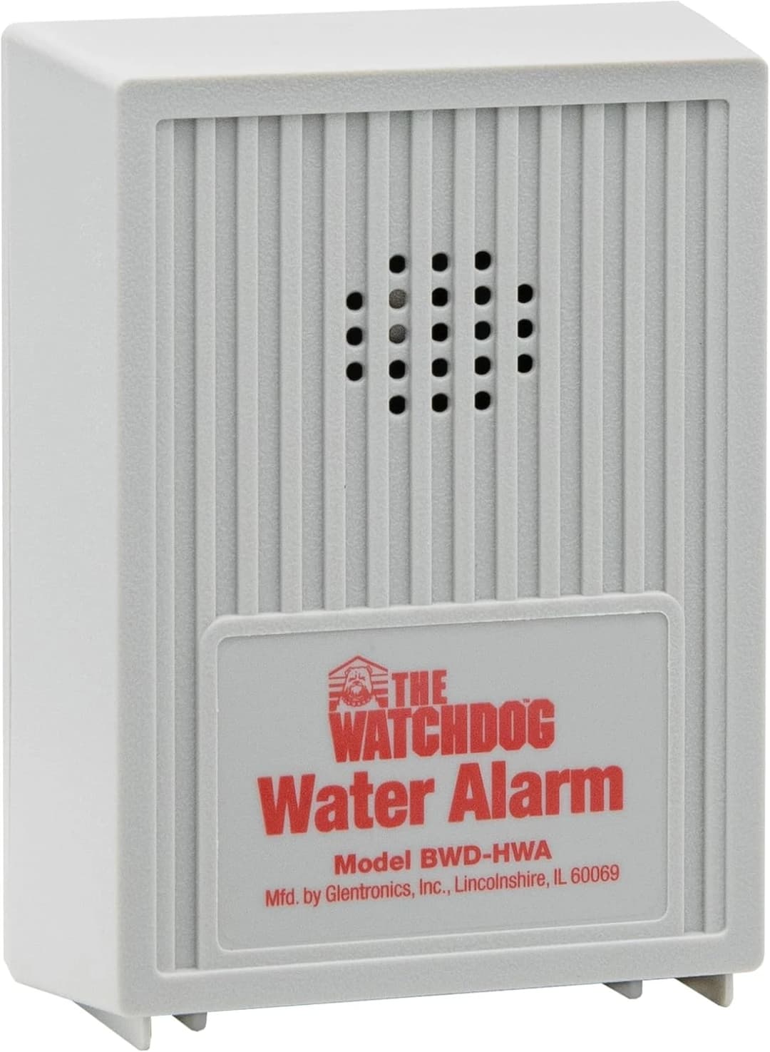 The 110 dB Water Alarm w/Detachable Sensor for Hard-to-Reach Areas (BWD-HWA)