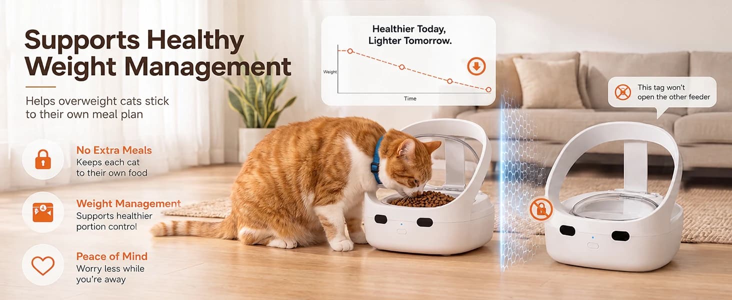 Smart Pet Feeder RFID Bluetooth — product details