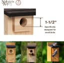 Nature’s Way Cedar Bluebird House for Outdoor Nesting