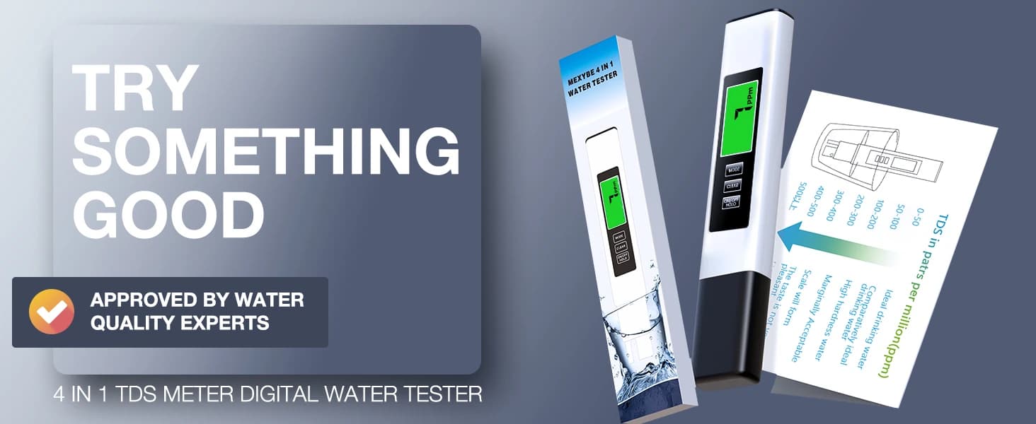 2026 All-New 4 in 1 Tds Meter Digital Water Tester - Accurate and Reliable TDS EC and Temp(°C,°F) Meter — 2026 All-New — 4 in 1 Tds Meter Digital Water Tester