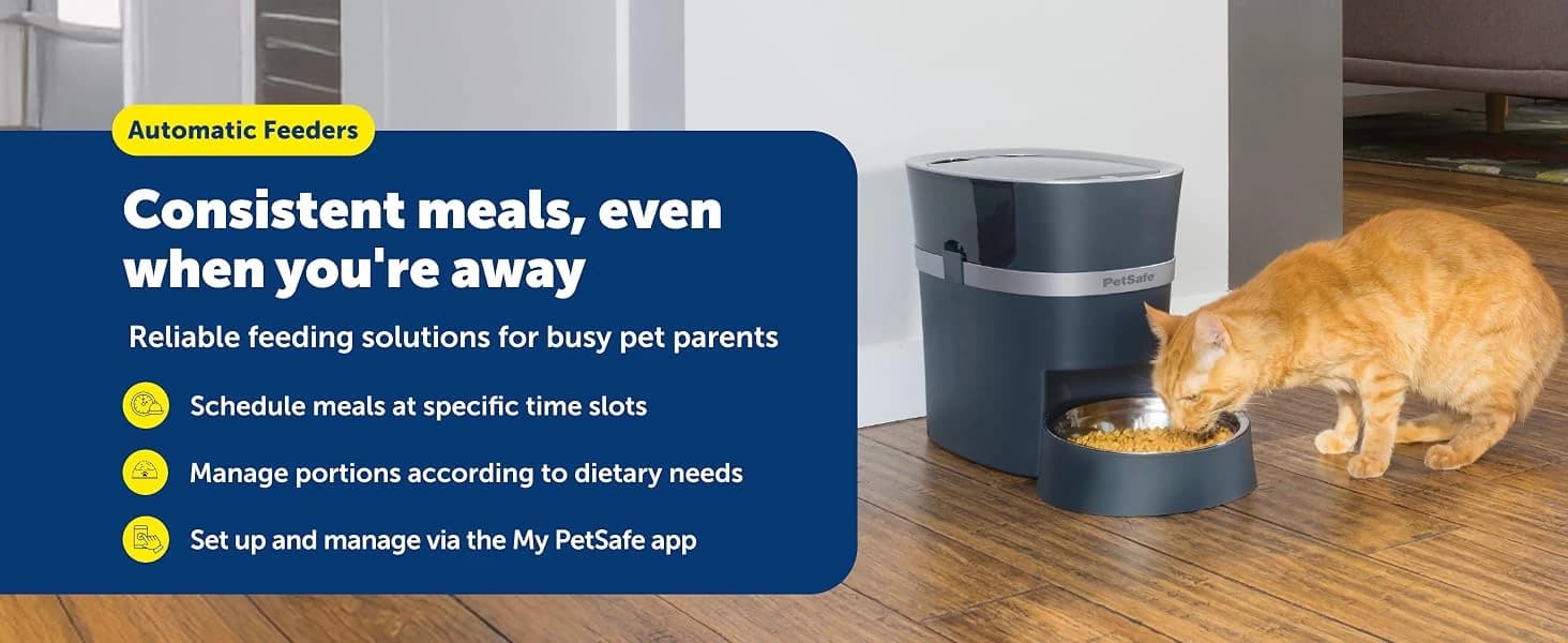 Automatic Dog Feeder — 5 Meals — product details