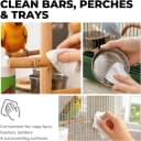 Bird Cage Cleaning Wipes — Unscented Wipes for Parrots and Pet Birds