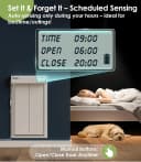 Automatic Dog Door for Wall with Sensor Collars
